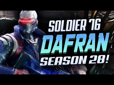 Dafran DPS gameplay - Soldier 76 | Widow | Tracer | Sombra [ Overwatch Season 28 Top 500 ]