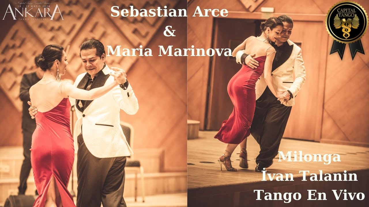 Sebastian Arce & Maria Marinova /Ankara Tango Festival Ivan Talanın & Tango En Vivo Concert /CSO ADA