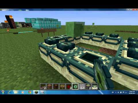 How to Make a End Portal - Minecraft 1.2.5