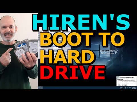 Installing Hiren's Boot CD USB PE To A Hard Drive On PC Or Laptop