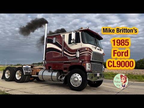 Thumbnail for Mike Britton’s 1986 Ford CL-9000 Cabover Truck Tour & Ride Along by Cabover truck