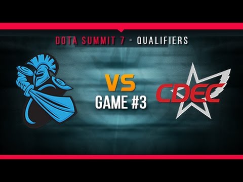 Newbee vs CDEC Game 3 - Summit 7 China Qualifier: Semifinals - @LuminousInverse @DCrestocker