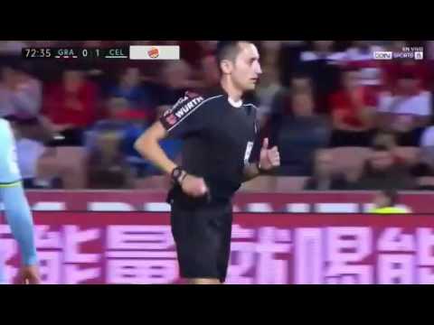 Marcelo Diaz Super Goal Granada 0 - 2 Celta de Vigo   16/04/2017 HD