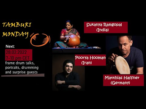 TAMBURI MONDAY - frame drum channel - 28.02.2022
