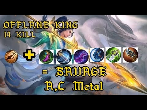 Offlane Zilong Inspire Meta |14 kills rank game | Zilong Best Build!