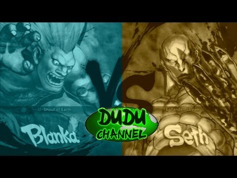 Raziel Ice(Blanka) VS VanderleiRiderBR(Seth) FT10 SSF4 AE 2012 PSN