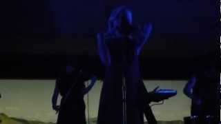 Zola Jesus - Lick The Palm (part 2) LIVE HD (2012) First Fridays @ Natural History Museum