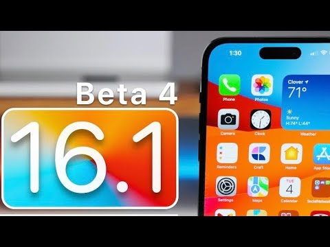 IOS 16.1 Beta 4 Bring First Update To Dynamic Island!