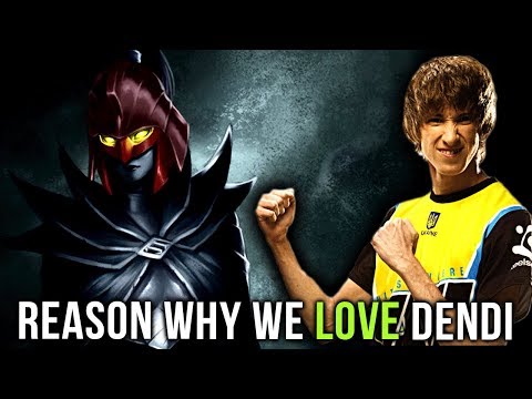 Reason Why We Love The Most Adorable Player in Dota 2 - Dendi Gameplay Compilation