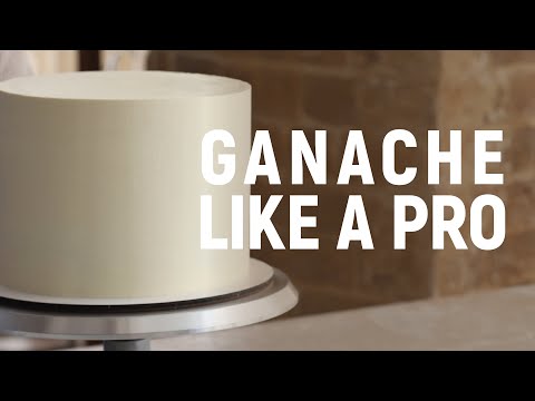 How to perfectly cover the cake with ganache | Secrets of the ganache technique | Smooth sides