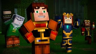 Download lagu Minecraft: Story Mode Episode 5 'Order Up!'  All Cutscenes (Game Movie) 1080p HD mp3