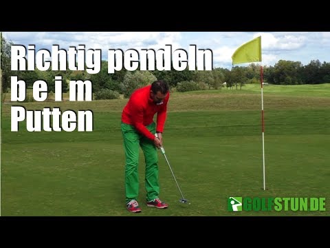 Richtig pendeln beim Putten (Übung für bessere Putts)