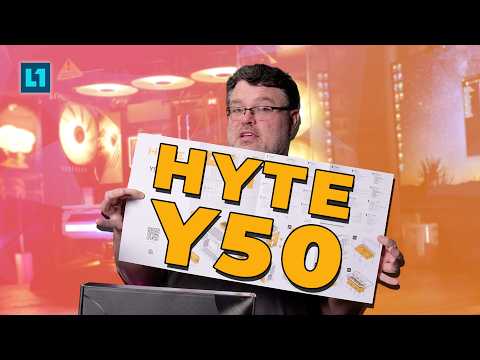 Building in the NEW HYTE Y50! Featuring the ASRock Taichi 10 Year Anniversary Motherboard