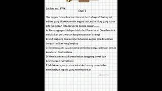 Download lagu Latihan Soal TWK - SKD CPNS Sesuai Kisi2 dan FR mp3