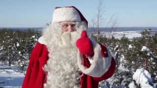 preview picture of video 'Ounasvaara Ski resort in Rovaniemi in Lapland in Finland - skiing in Santa Claus' home town'