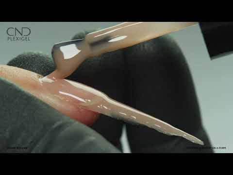 CND PLEXIGEL™ Color Builder | Stiletto on Form
