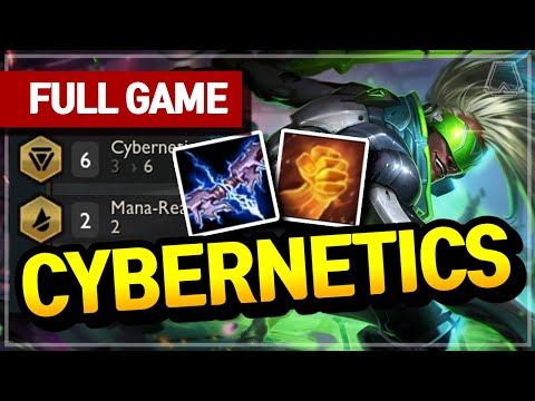 6 Cybernetics Comp! (with Infiltrator Irelia) - Teamfight Tactics Full Game | TFT Galaxies
