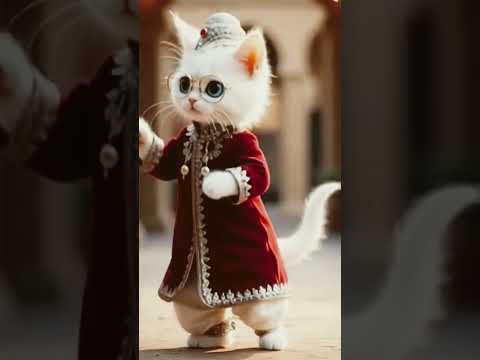 #viral #vidio #ai #cartoon #cute #cat ...