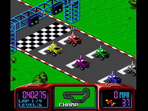 Mega Drive Longplay [341] Championship Pro-Am