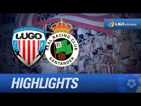 Resumen de CD Lugo (0-0) Racing de Santander - HD