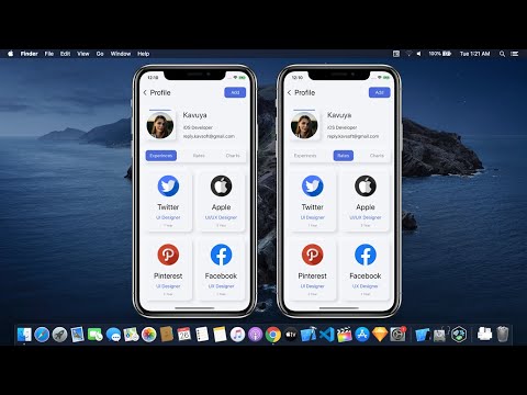 Neuromorphic Profile Page UI Using SwiftUI - Neuromorphic Design Using SwiftUI - SwiftUI Tutorials