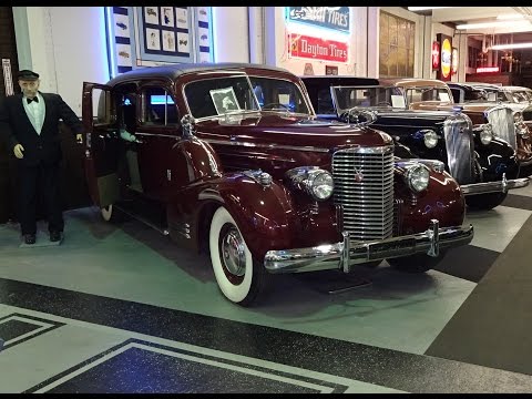 1938 Cadillac Sixteen V16 V-16 Sedan at The Klairmont Kollections on My Car Story with Lou Costabile