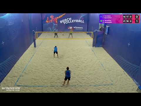 18:05 A. Kandyba / I. Laponohov - A. Yermakov / M. Sydorenko 26.10.2022 | Winners Beach Volleyball