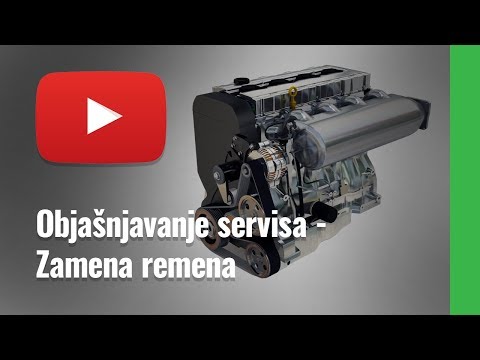 Objašnjavanje servisa - Zamena remena