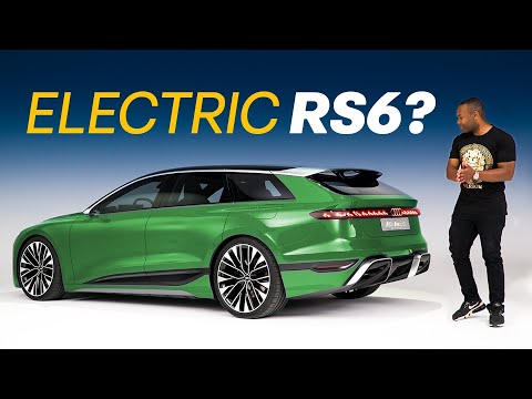 NEW Audi A6 Avant e-Tron: A Future Electric RS6? 4K