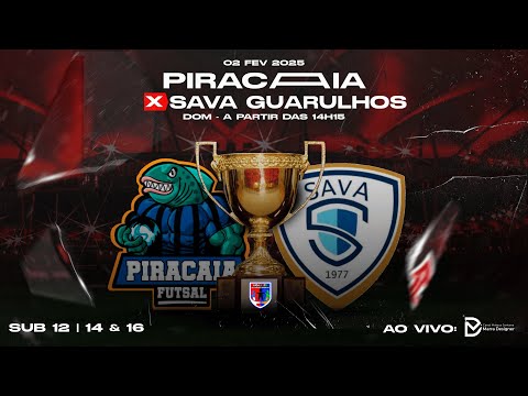 1ª Partida Liga Kids: Piracaia Futsal x Sava Guarulhos