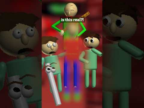 New Student as Player? That's Possible? (Spoilers) #baldisbasics #shorts #ytshorts