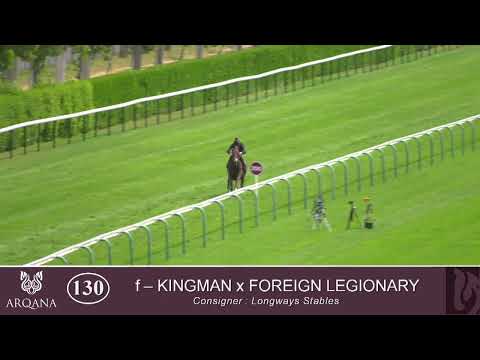 2022 Breeze Up - Lot 130 f. KINGMAN x FOREIGN LEGIONARY