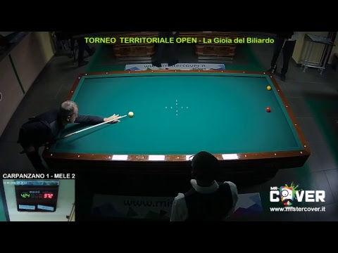 la gioia del biliardo live CARPANZANO - MELE