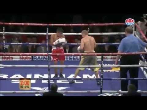Butler v Nieva - round four knockout