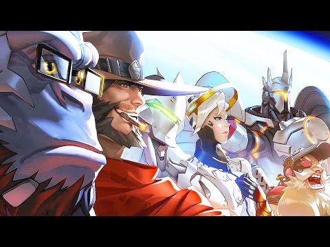 OVERWATCH (BETA) Walkthrough Gameplay Part 1 - CHARACTERS [1080p HD PS4]