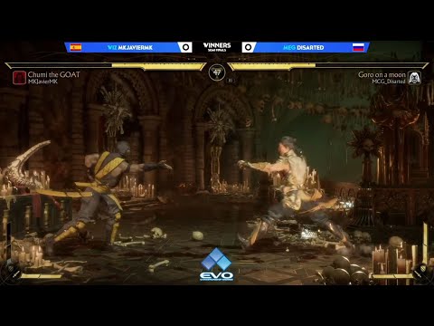 Mortal Kombat 11: MEG MKJavierMK vs WIZ Disarted - Winners Semifinals - EVO 2021 Online EU