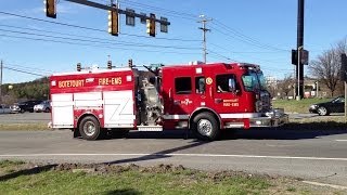 preview picture of video 'Botetourt County - Engine 7 and Utility 7 Responding'