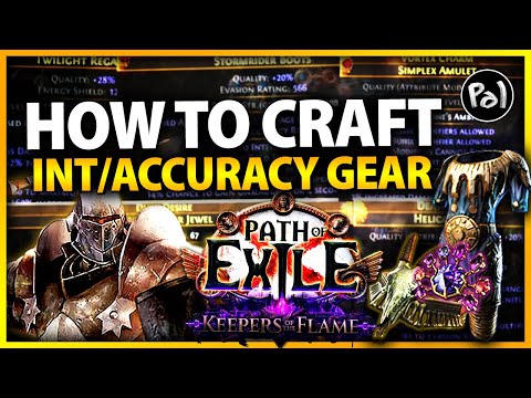 How I Crafted My Int/Accuracy Stacker Gear | Path of Exile 3.27