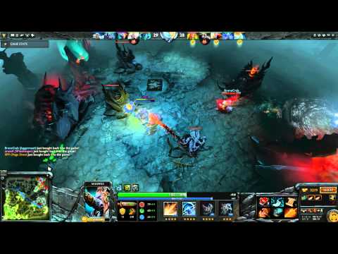Dota 2 - 6.84 -w33 Magnus YOLO at enemy base force 3 buyback!