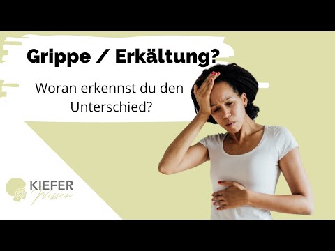 Grippe oder Erkältung - Was ist der Unterschied?!