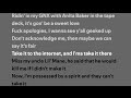 Kendrick Lamar Wacced Out Murals Lyrics