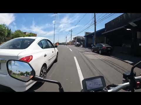 HONDA CB 1000 CAFE RACER ANO 2024 TEST RIDE ESCAPAMENTO ATALLA 2.5 POLEGADAS AÇO INOX 304