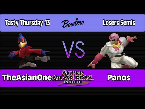 Tasty Thursday 13: TheAsianOne (Falco) Vs. Panos (Falcon) - LS