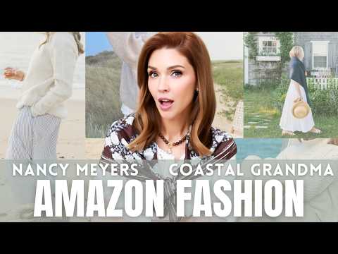 How to Dress Like a Coastal Grandma, Nancy Meyers Lady for Way Less from AMAZON!