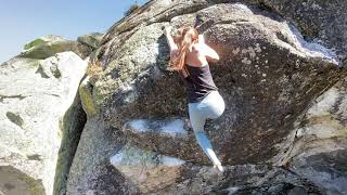 Video thumbnail of Ginja Ninja, V6. Lake Tahoe
