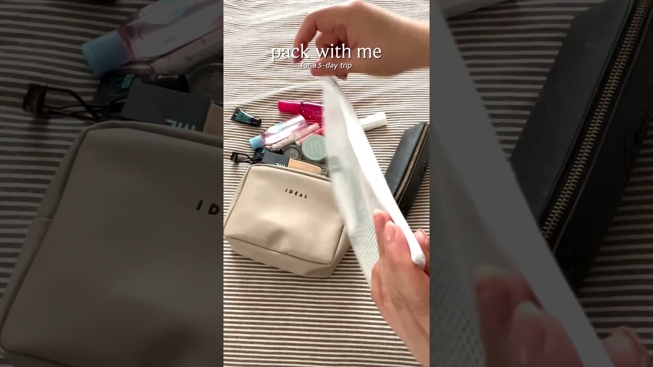 pack with me for a 5-day trip 🇯🇵