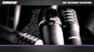 Video thumbnail for Shure SM57 Dynamic Instrument Microphone by Gear4music Guitars