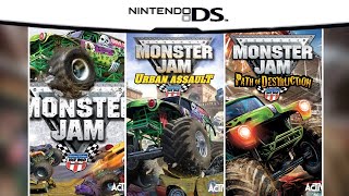 Monster Jam Games for DS