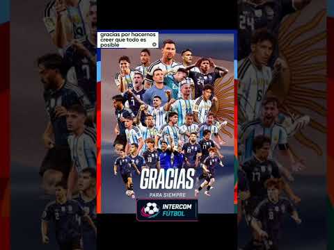 GRACIAS POR ESTE MUNDIAL, ARGENTINA 🇦🇷⚽️ #mundial2026 #argentina #viral #shorts #futbol #messi #arg