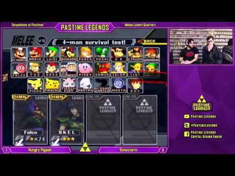 SaP Melee 10/29/15: Hungry Pigeon (Falco) vs Bonestorm (Marth)